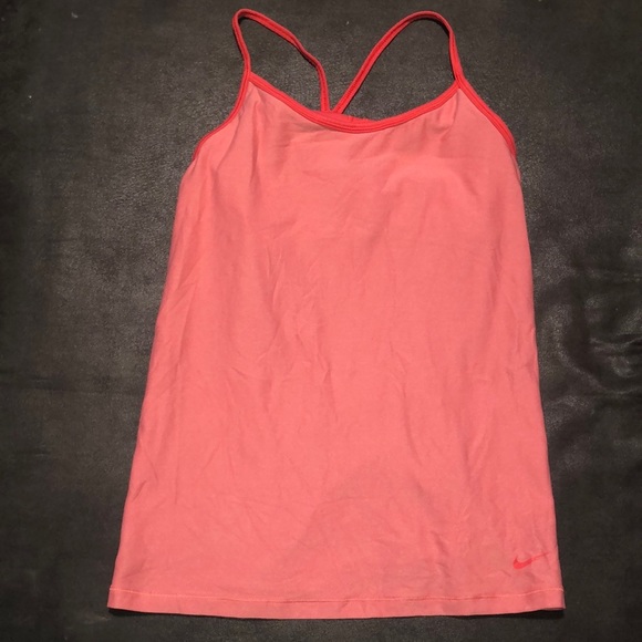 Nike Tops - NIKE Slim Fit Tank Top with Built in Bra Size Large